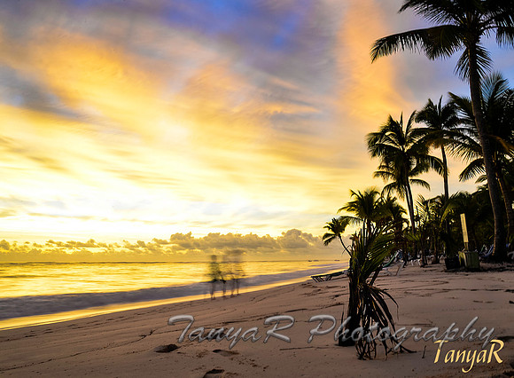Walk during Sunrise