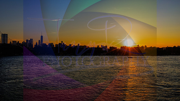 New York Skyline Shadow
