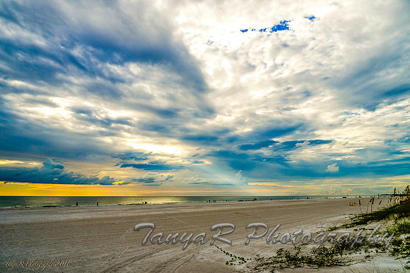 Sun Rays Touching